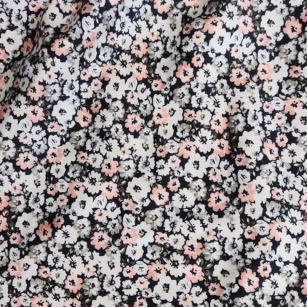 Abercrombie&Fitch Satin MicroFloral Mini Skirt